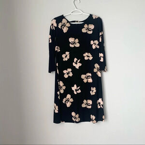 Tommy Hilfiger Dress Black Floral size 8